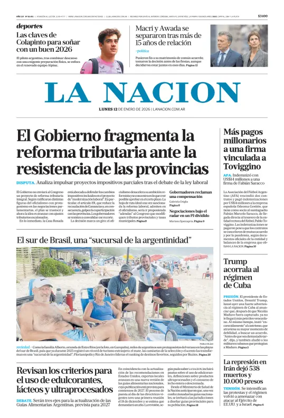 Cover of La Nacion