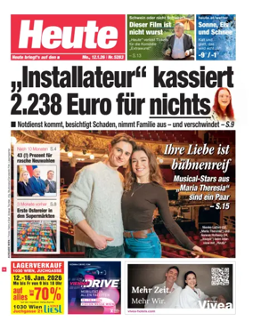 Cover of Heute - Wien Ausgabe
