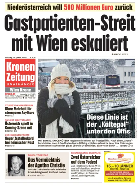 Cover of Kronen Zeitung