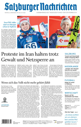Cover of Salzburger Nachrichten