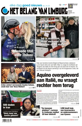 Cover of Het Belang van Limburg