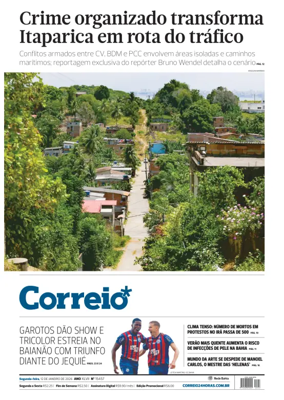 Cover of Correio da Bahia