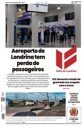 Cover of Folha de Londrina