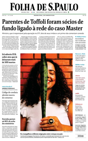 Cover of Folha De S.Paulo
