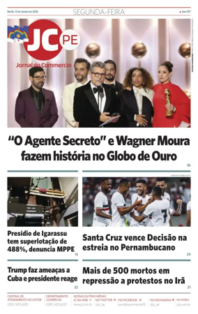 Cover of Jornal do Commercio