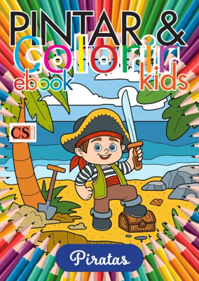 Cover of Pintar e Colorir Kids