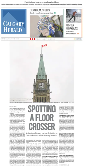 Cover of Calgary Herald