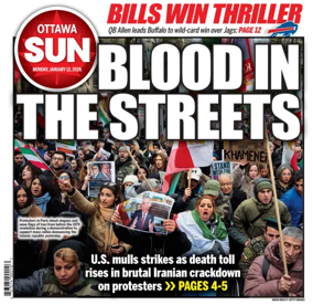 Cover of Ottawa Sun