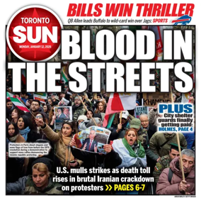 Cover of Toronto Sun