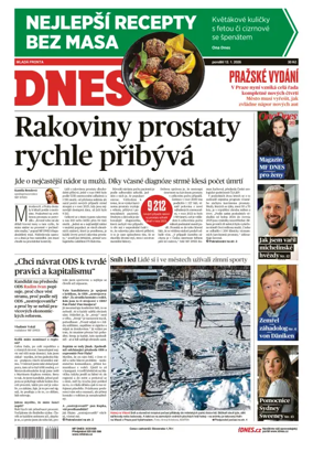 Cover of Dnes Prague Edition