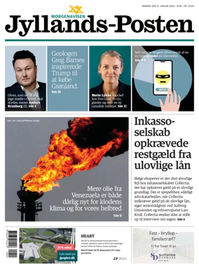 Cover of Jyllands-Posten