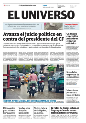 Cover of El Universo