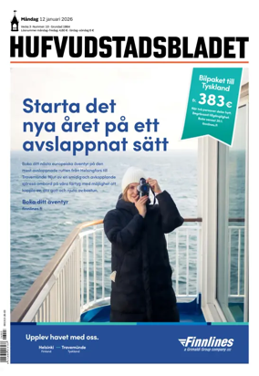 Cover of Hufvudstadsbladet