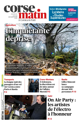 Cover of Corse Matin