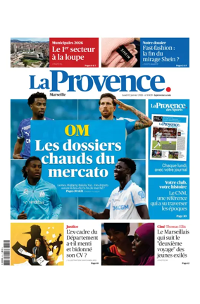 Cover of La Provence Marseille