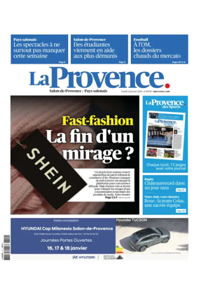 Cover of La Provence Salon-de-Provence / Pays salonais