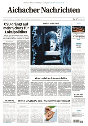 Cover of Aichacher Nachrichten