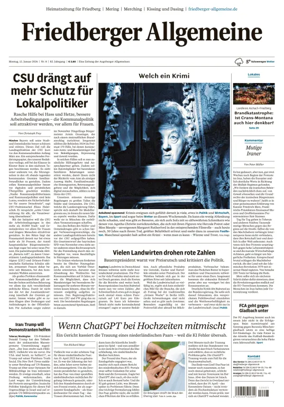 Cover of Friedberger Allgemeine
