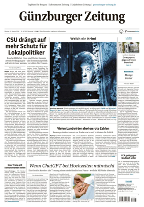 Cover of Guenzburger Zeitung