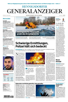 Cover of Hennigsdorfer Generalanzeiger