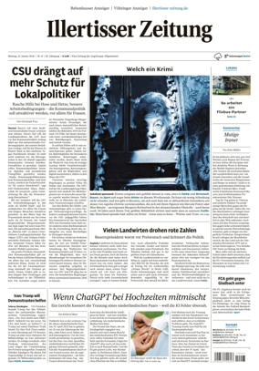 Cover of Illertisser Zeitung