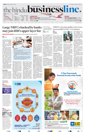 Cover of BusinessLine (Mumbai)