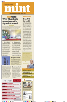 Cover of Mint Kolkata