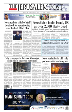 Cover of The Jerusalem Post