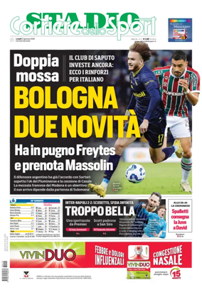 Cover of Corriere dello Sport Stadio (Bologna)