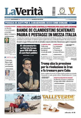 Cover of La Verita (Italia)
