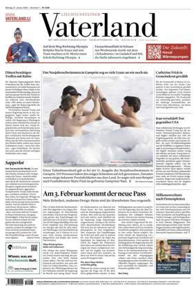 Cover of Liechtensteiner Vaterland