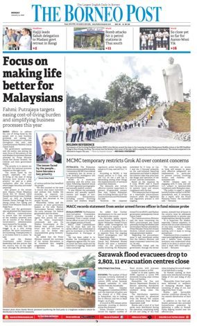 Cover of The Borneo Post