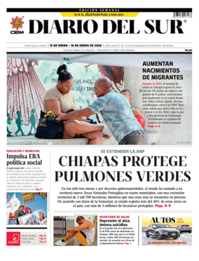Cover of Diario del Sur