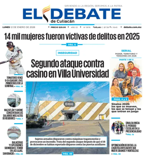 Cover of El Debate de Culiacan