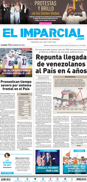 Cover of El Imparcial