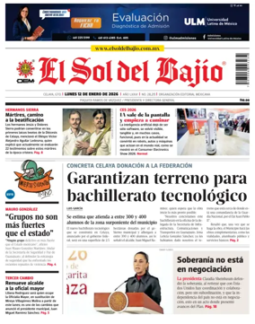 Cover of El Sol de Bajio