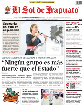 Cover of El Sol de Irapuato