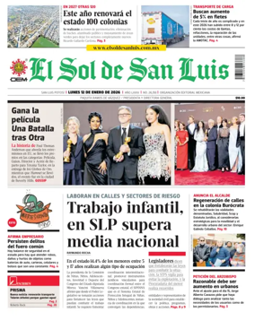 Cover of El Sol de San Luis Potosi