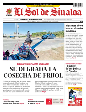 Cover of El Sol de Sinaloa