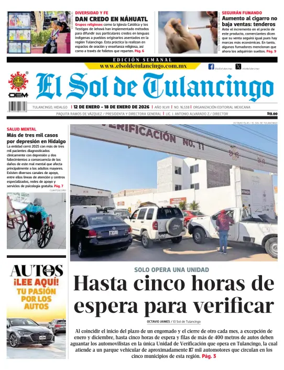 Cover of El Sol de Tulancingo