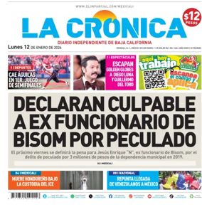 Cover of La Cronica