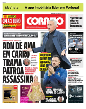 Cover of Correio da Manha