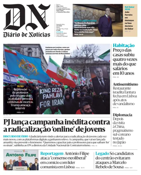 Cover of Diario de Noticias