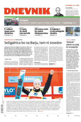 Cover of Dnevnik (Slovenija)