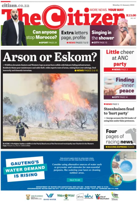 Cover of The Citizen (Gauteng)
