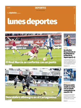 Cover of Lunes Deportes