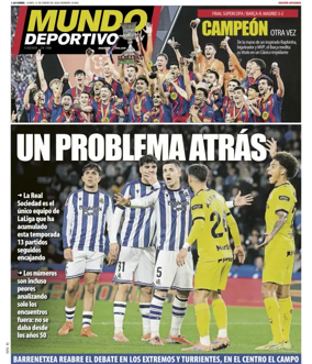 Cover of Mundo Deportivo (Gipuzkoa)