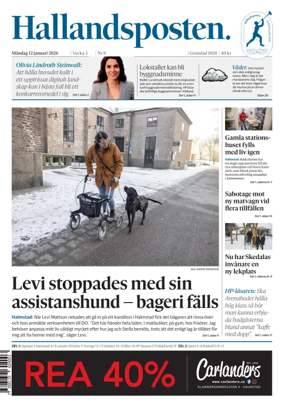 Cover of Hallandsposten