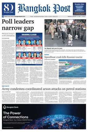 Cover of Bangkok Post