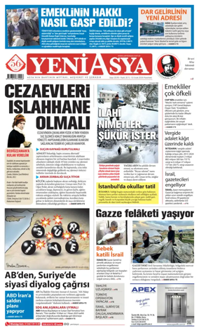 Cover of Yeni Asya